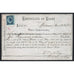 The Mutual Benefit Life Insurance Company 1871 Baltimore Bond Certificate