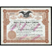 United States Homes Company Indiana Stock Certificate
