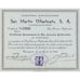 Compania Explotadora de San Martin Villachuato, S.A. 1908 Mexico Stock Certificate