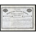 Benson and Halgyon Heights Railway Company of Omaha, Nebraska Stock Certificate