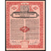 Gran Logia de Cuba de Antiguos Libres y Aceptados Masones 1952 Stock Bond Certificate