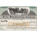 Stens Manufacturing Company Maine Automobile Company Stock Certificate