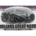 New Orleans Great Northern Railroad Company 1917 Stock Certificate