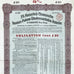 Tientsin Pukow State Railroad 1908 China Bond Certificate