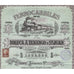 Ferrocarriles de Toluca a Tenango y San Juan S.A. 1907 Mexico