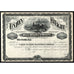 Union Freight Railroad Company Massachusetts Stock Certificate