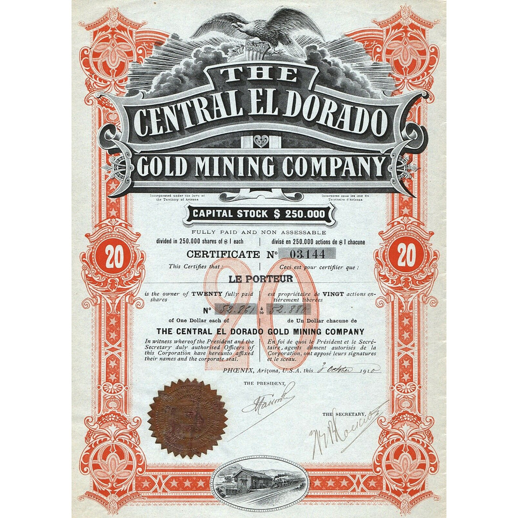 The Central El Dorado Gold Mining Company