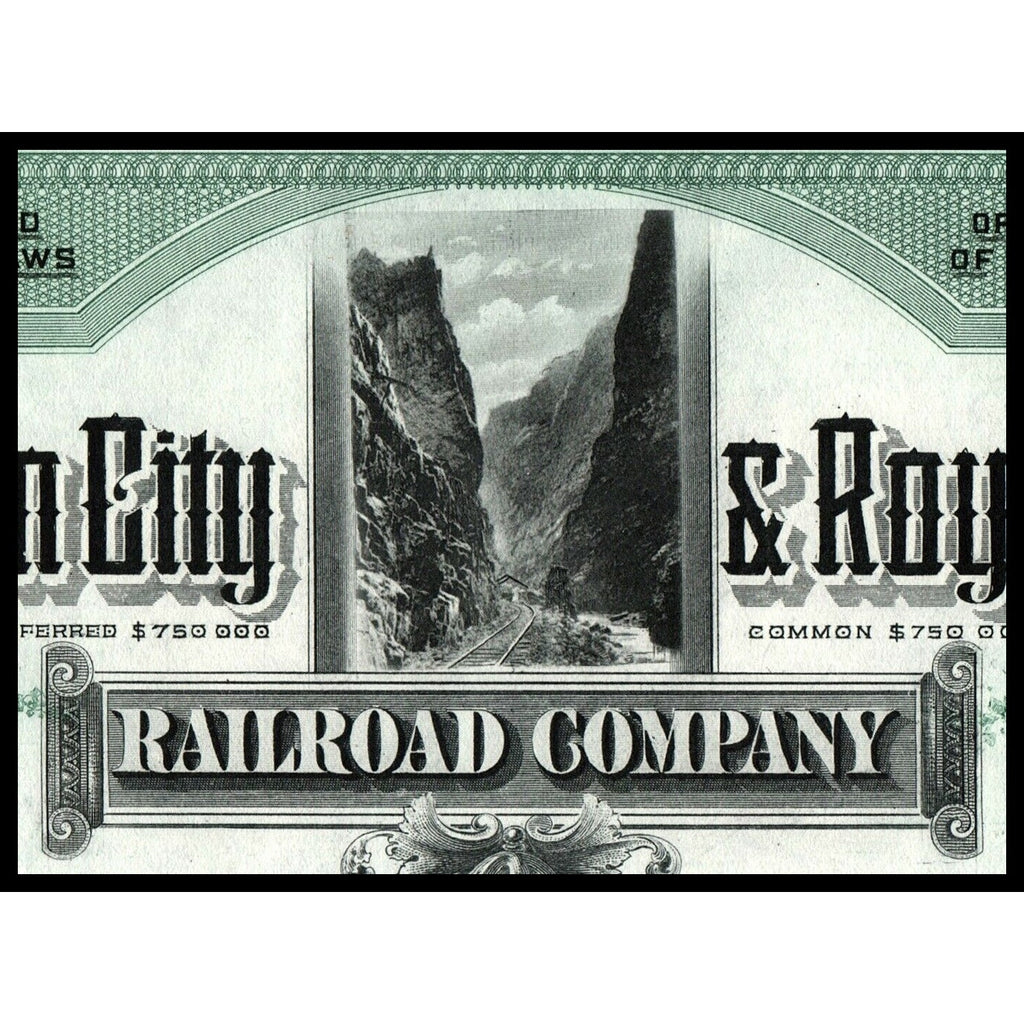 The Canon City & Royal Gorge Railroad Company Colorado