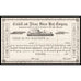 Catskill and Albany Steam Boat Company 1863 Stock Certificate