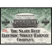The Slate Belt Electric Street Railway Company 1912 Gold Bond Certificate