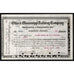 Ohio & Mississippi Railway Company Stock Certificate