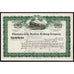 Oklahoma City Junction Railway Company 1923 Stock Certificate