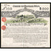 Kansas Waterworks & Irrigation Company Loan 1889 Bond Certificate