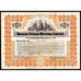 Brooks Steam Motors, Limited 1925 Automobiles Canada Stock Certificate