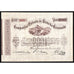 Companhia Estrada de Ferro do Corcovado1884 Rio de Janeiro Brazil Stock Certificate