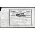 Fulton County Extension Railway Company Stock Certificate