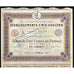 Le Contreplaque Francais Etablissements F.M.H. Voulton Stock Certificate