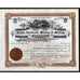 South Sunbeam Mining & Milling Company Stock Certificate